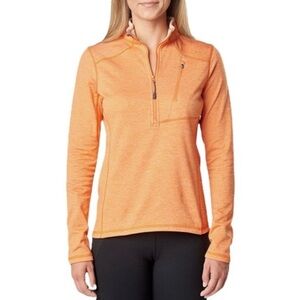 5.11 Tactical Orange Glacier Half Zip Pullover Fleece Jacket M